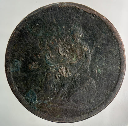British George III 3rd One Penny Coin | Fair Grade