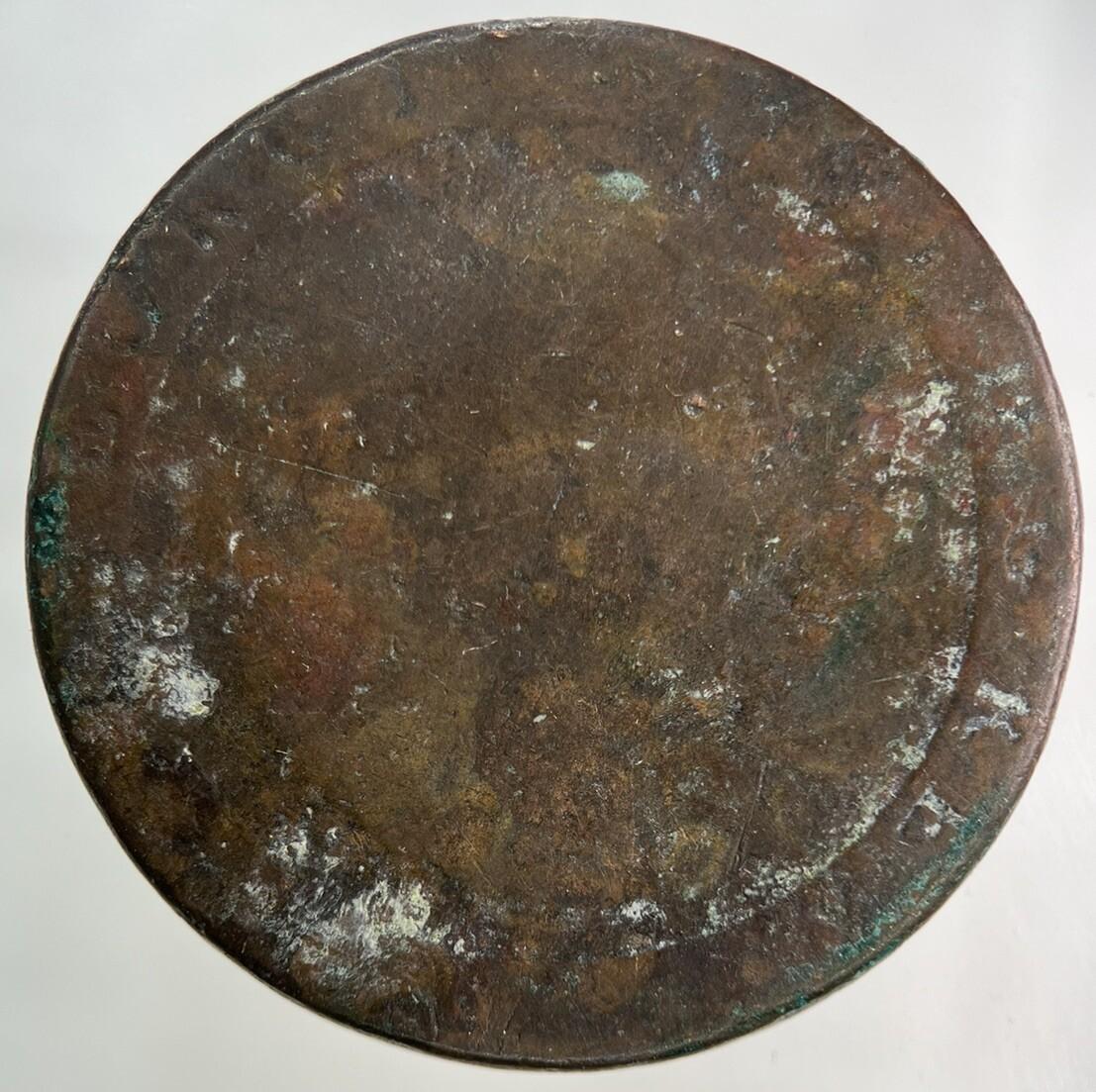 1797 George III 3rd Cartwheel One Penny Coin | Fair Grade