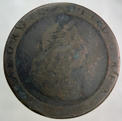 1797 George III 3rd Cartwheel One Penny Coin | Fair Grade
