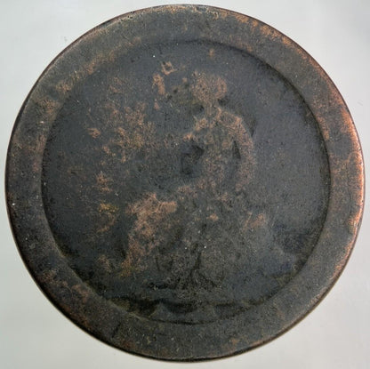 1797 George III 3rd Cartwheel One Penny Coin | Fair Grade