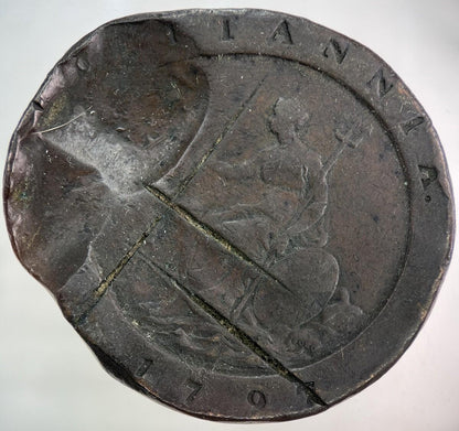 1797 George III 3rd Cartwheel Two-Pence Coin | Collectable Grade