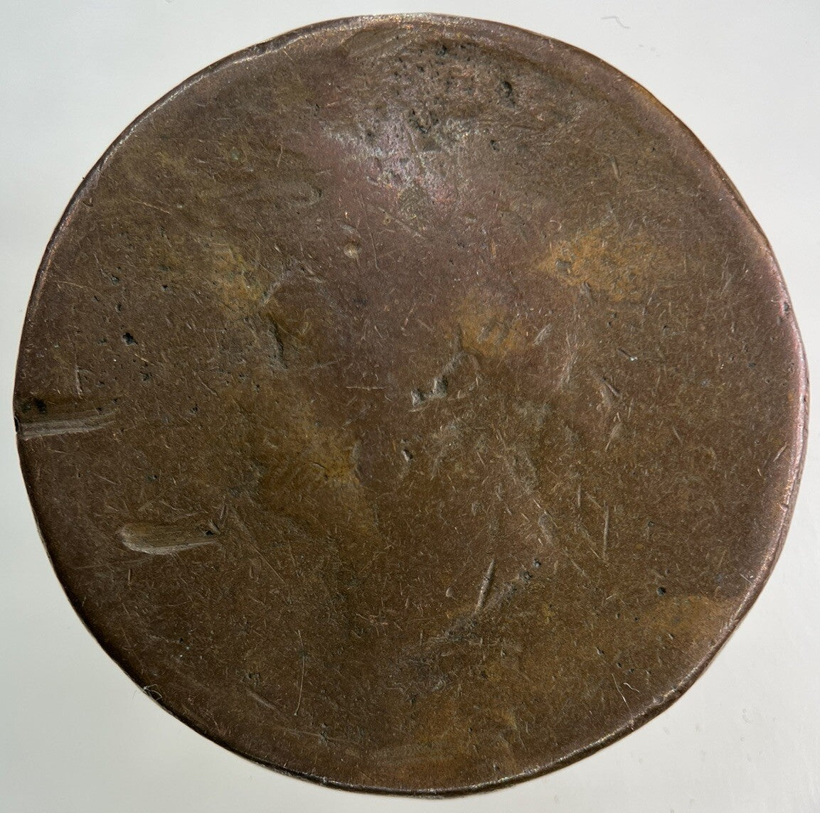 British George IV One Penny Coin | Worn Grade