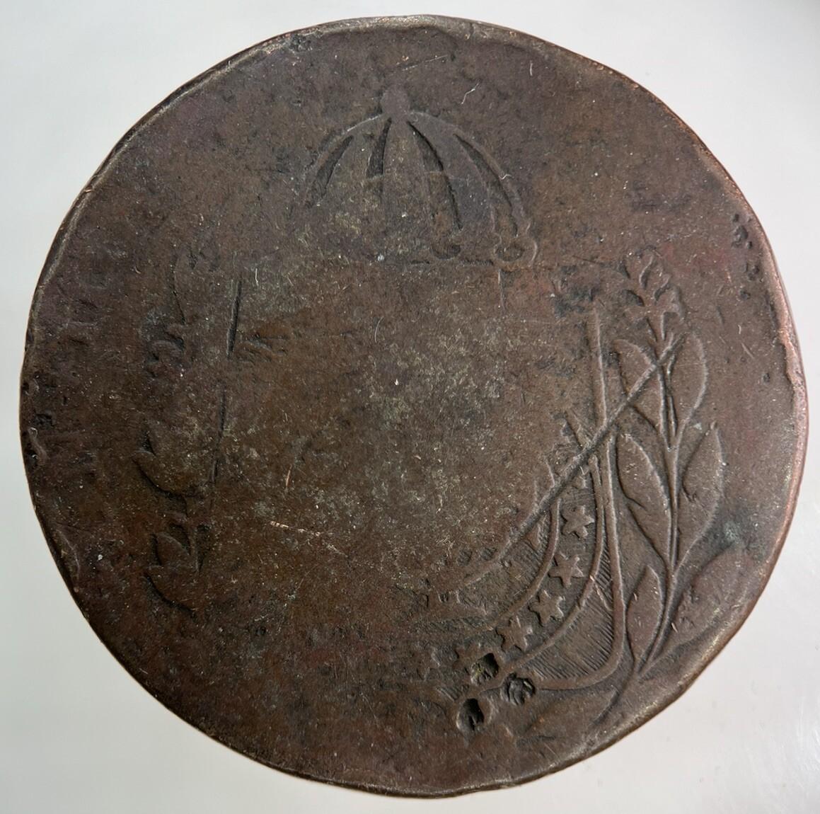 Brazil 40 Reis Coin | Collectable Grade