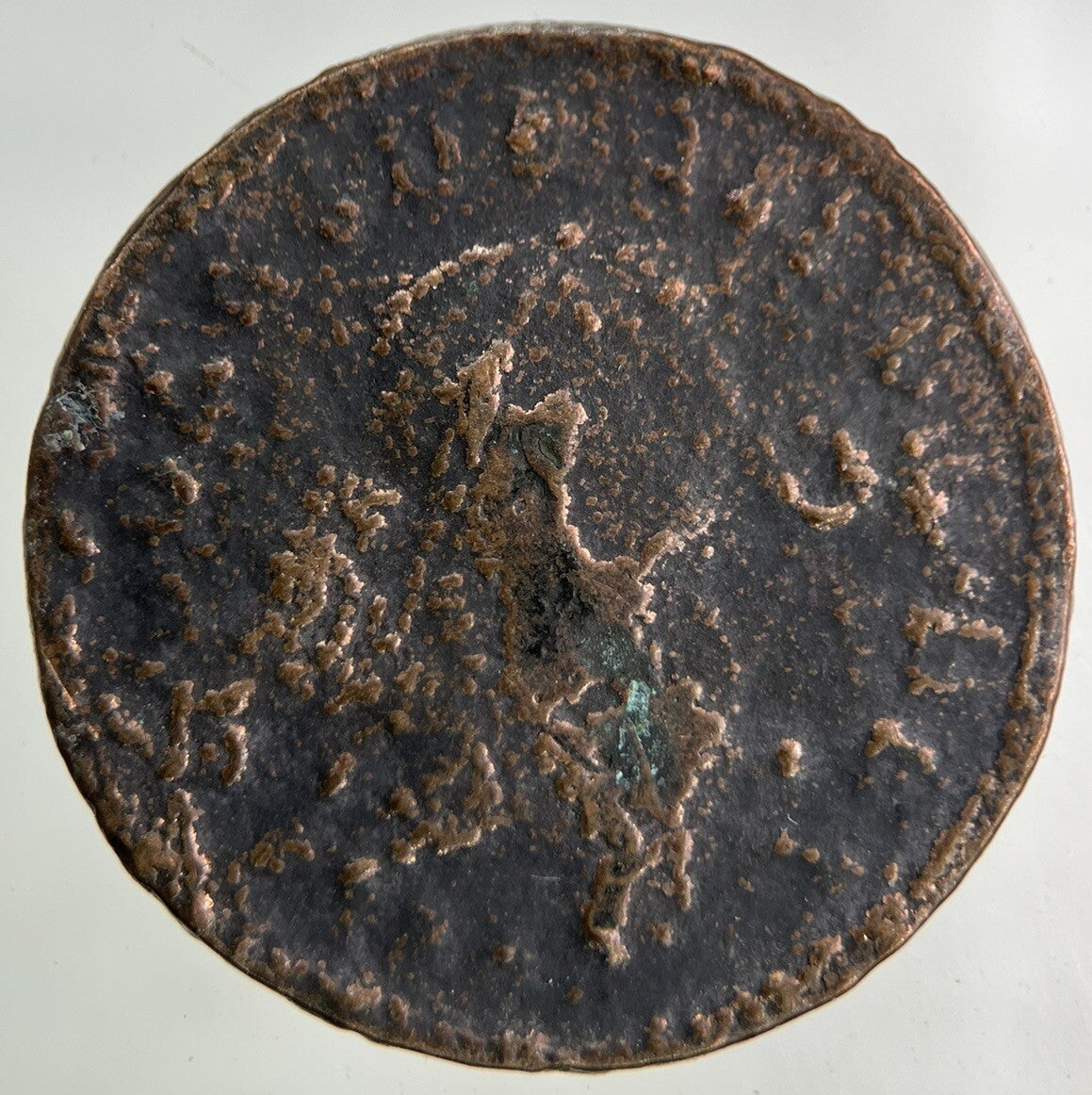 British George III 3rd Half-Penny Coin | Worn Grade