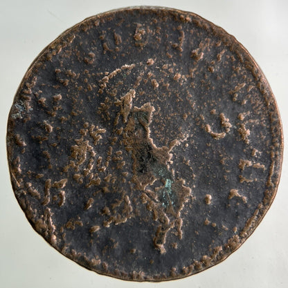 British George III 3rd Half-Penny Coin | Worn Grade