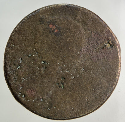 1750 George II 2nd Half-Penny Coin | Fair Grade