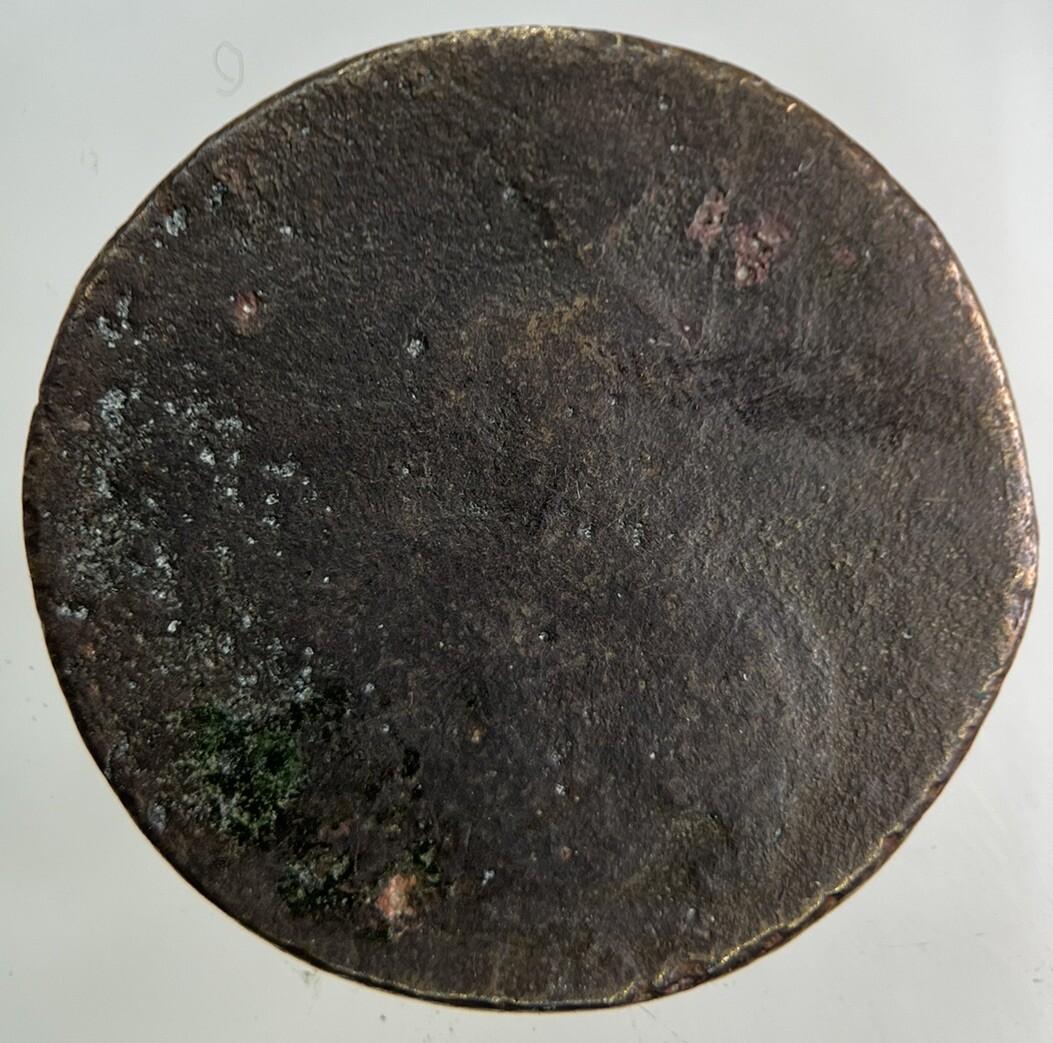 1750 George II 2nd Half-Penny Coin | Fair Grade