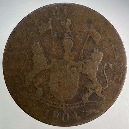 1804 East India Company Sumatra 2 Kepping Coin | Collectable Grade