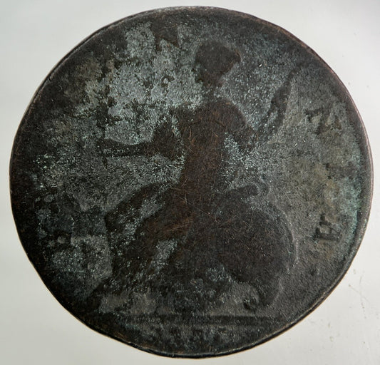1756 George II 2nd Half-Penny Coin | Collectable Grade