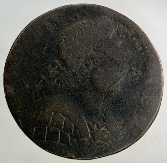 1775 George III 3rd Double Strike Error Half-Penny Coin | Collectable Grade