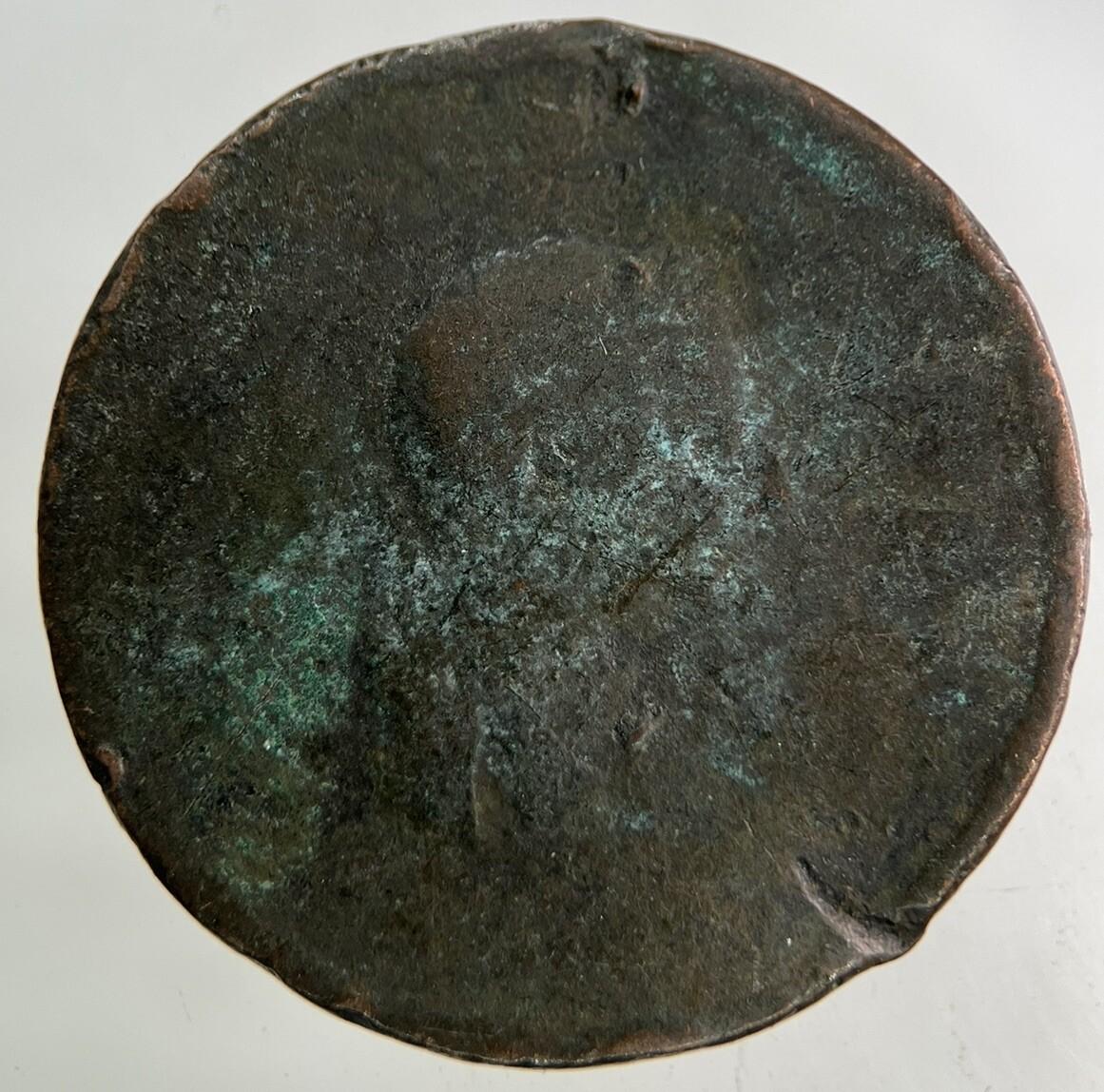 British George III 3rd Half-Penny Coin | Worn Grade