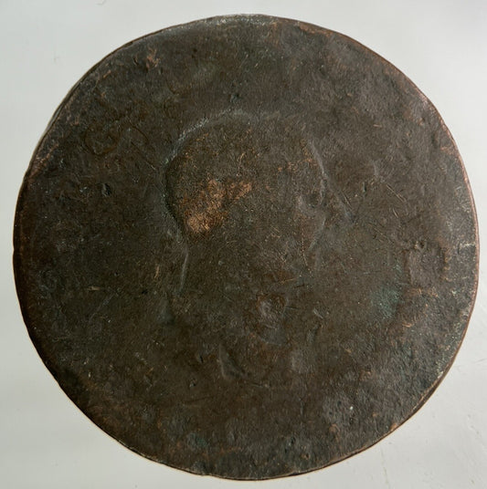 British George III 3rd Half-Penny Coin | Worn Grade