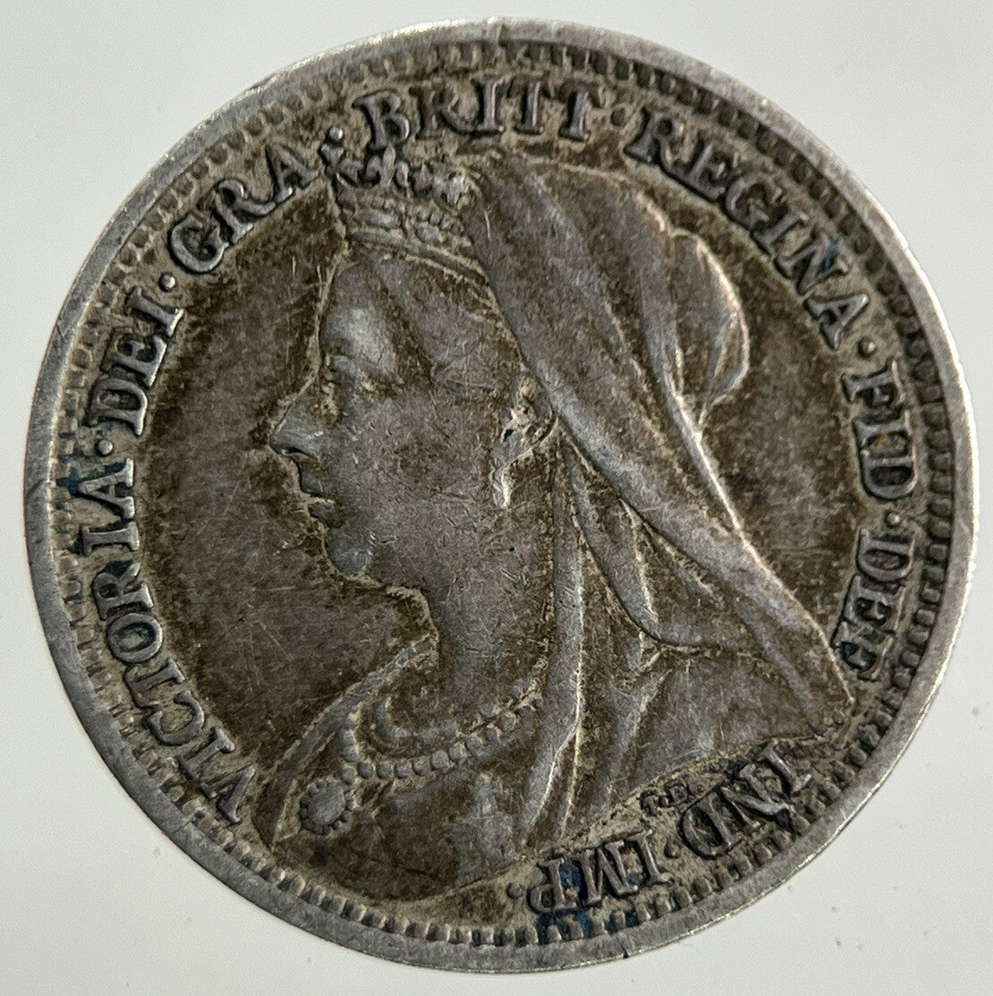 1899 Victoria Threepence Silver Coin | Very High Grade
