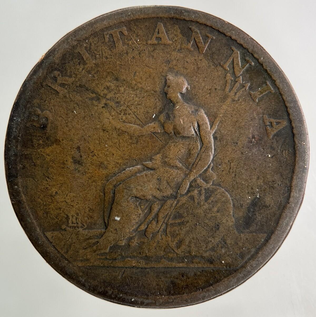 1807 George III 3rd Half-Penny Coin | Collectable Grade