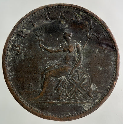 1806 George III 3rd Half-Penny Coin | Very High Grade