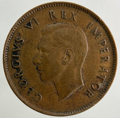 1944 South Africa 1/4d Farthing Coin | Very High Grade