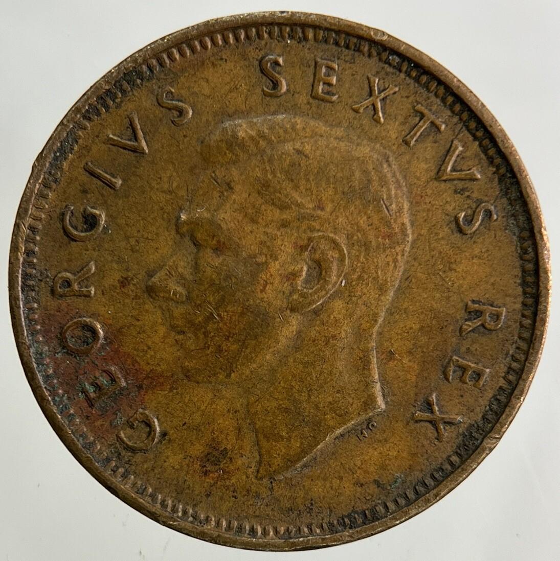 1951 South Africa 1/4d Farthing Coin | Very High Grade