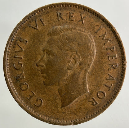 1943 South Africa 1/4d Farthing Coin | Very High Grade