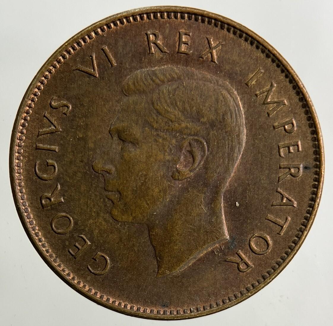 1946 South Africa 1/4d Farthing Coin | Very High Grade