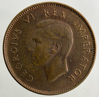 1946 South Africa 1/4d Farthing Coin | Very High Grade