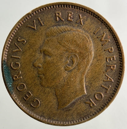 1946 South Africa 1/4d Farthing Coin | Very High Grade