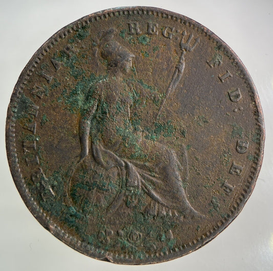 1855 Victoria One Penny Coin | Collectable Grade