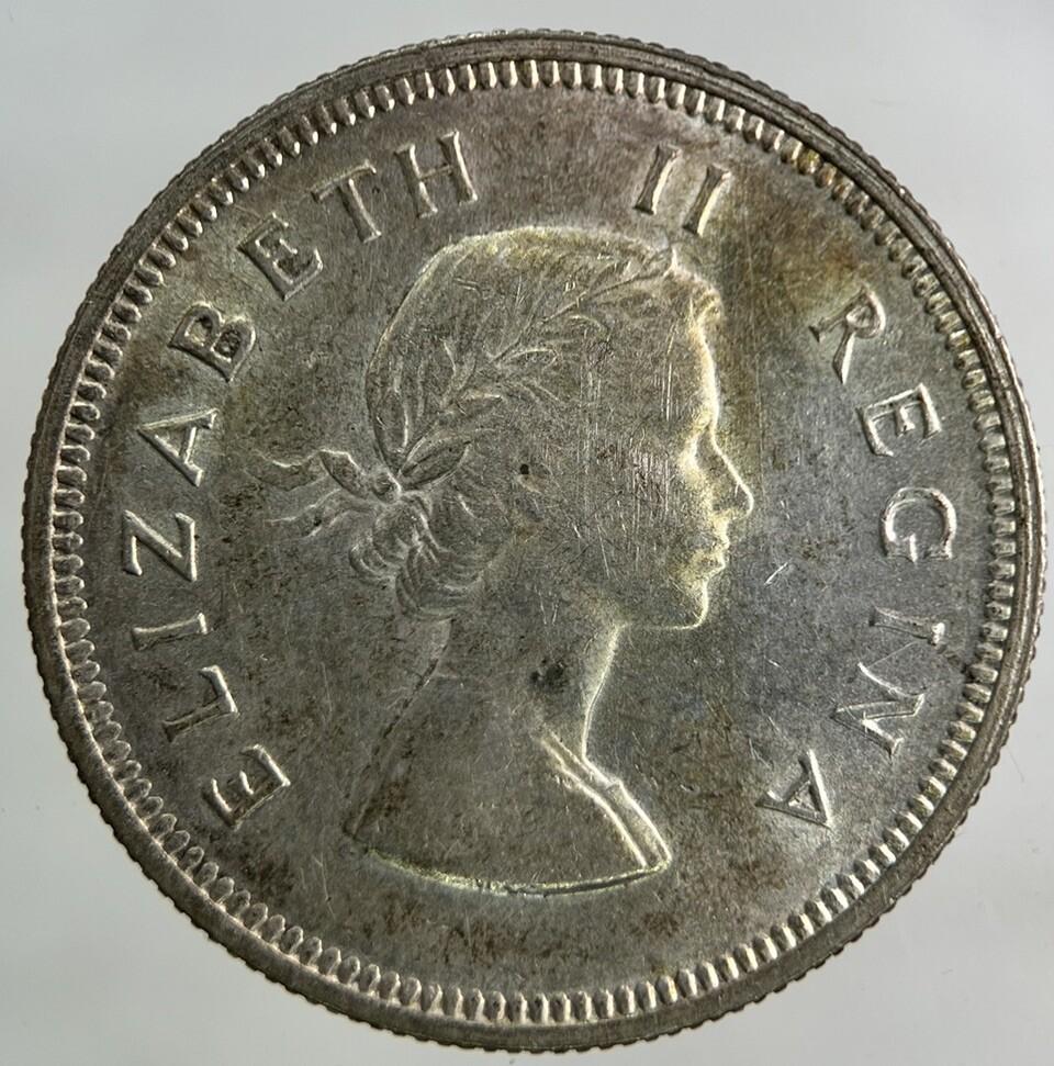 1954 South Africa Florin Silver Coin | Very High Grade