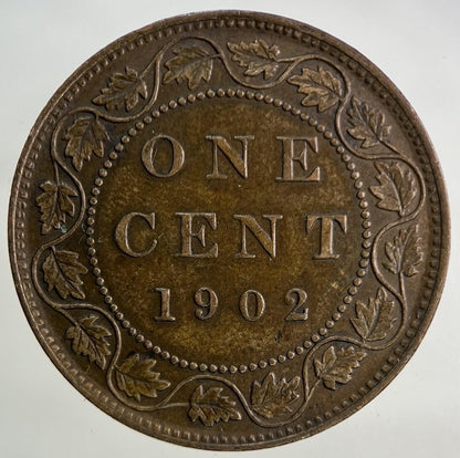 1902 Canada One Cent Coin | Fine Collectable Grade