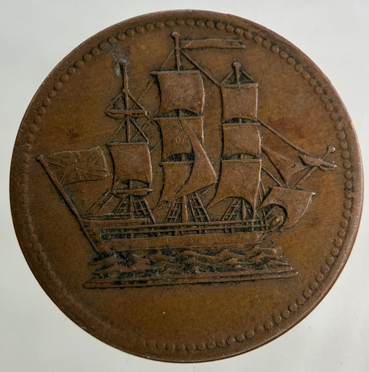 Canada Ships Colonies & Commerce Token Coin | Fine Collectable Grade