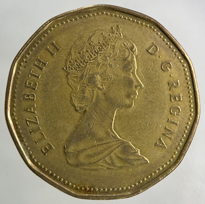 1989 Canada 1 Dollar Coin | Fine Collectable Grade