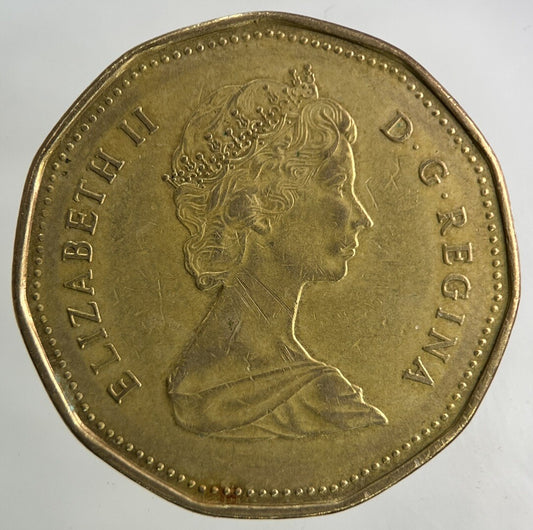 1989 Canada 1 Dollar Coin | Fine Collectable Grade