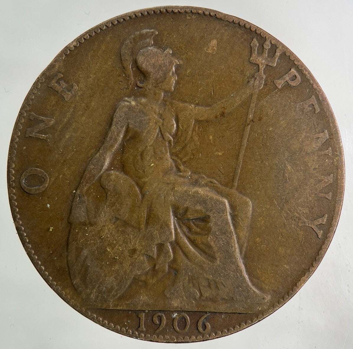 1906 Edward VII One Penny Coin | Collectable Grade