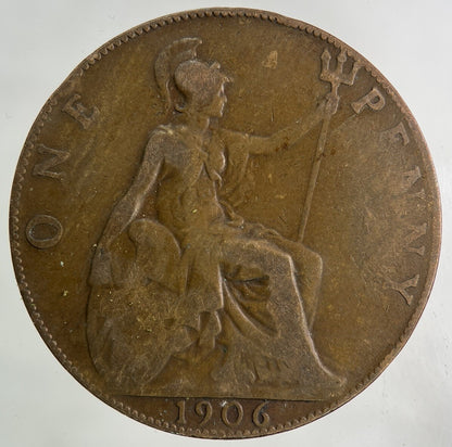 1906 Edward VII One Penny Coin | Collectable Grade