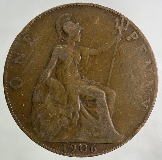 1906 Edward VII One Penny Coin | Collectable Grade