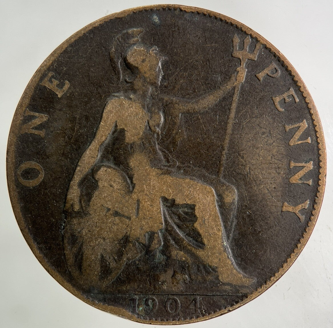 1904 Edward VII One Penny Coin | Collectable Grade