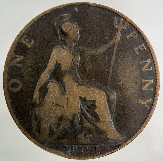 1904 Edward VII One Penny Coin | Collectable Grade