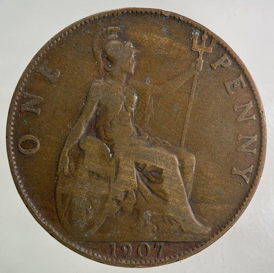 1907 Edward VII One Penny Coin | Collectable Grade