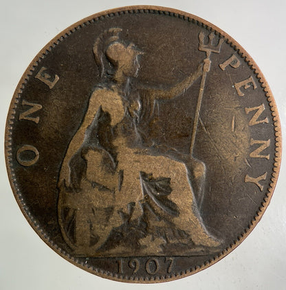 1907 Edward VII One Penny Coin | Collectable Grade