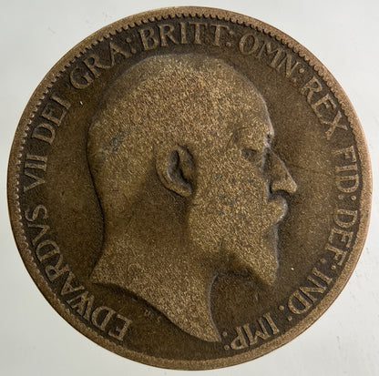 1906 Edward VII Half-Penny Coin | Collectable Grade