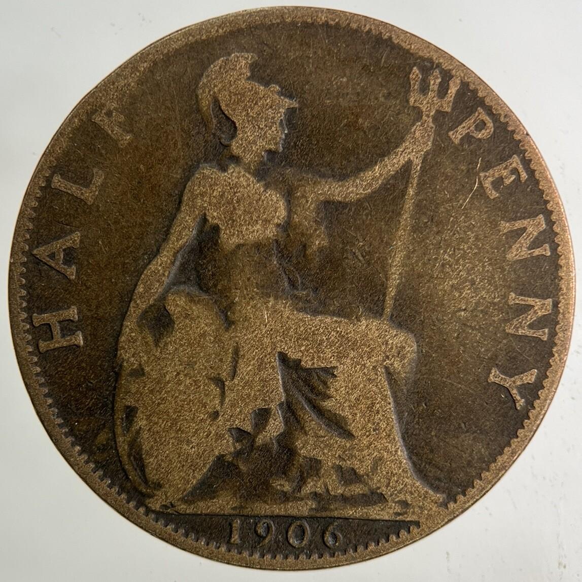 1906 Edward VII Half-Penny Coin | Collectable Grade