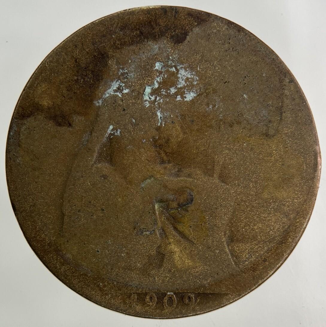1909 Edward VII Half-Penny Coin | Fair Grade
