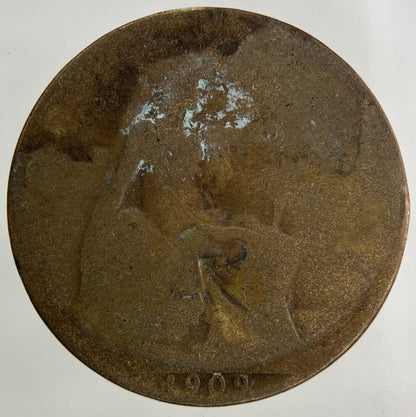 1909 Edward VII Half-Penny Coin | Fair Grade