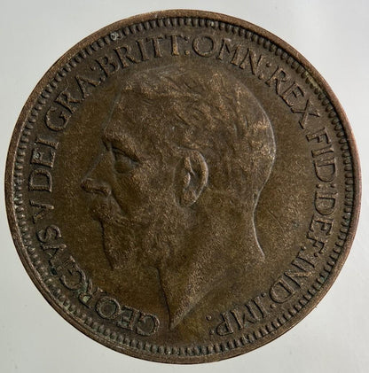 1926 George V Half-Penny Coin | Very High Grade