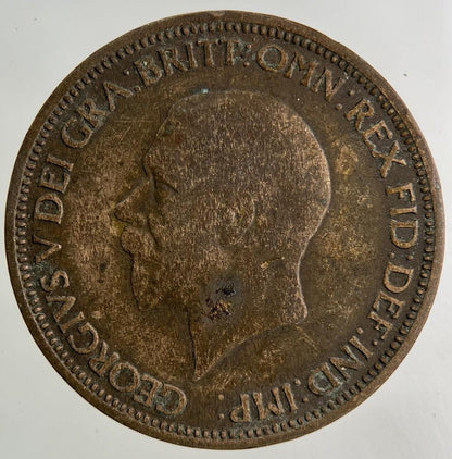 1936 George V Half-Penny Coin | Fine Collectable Grade