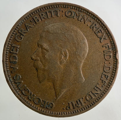 1931 George V Half-Penny Coin | Fine Collectable Grade