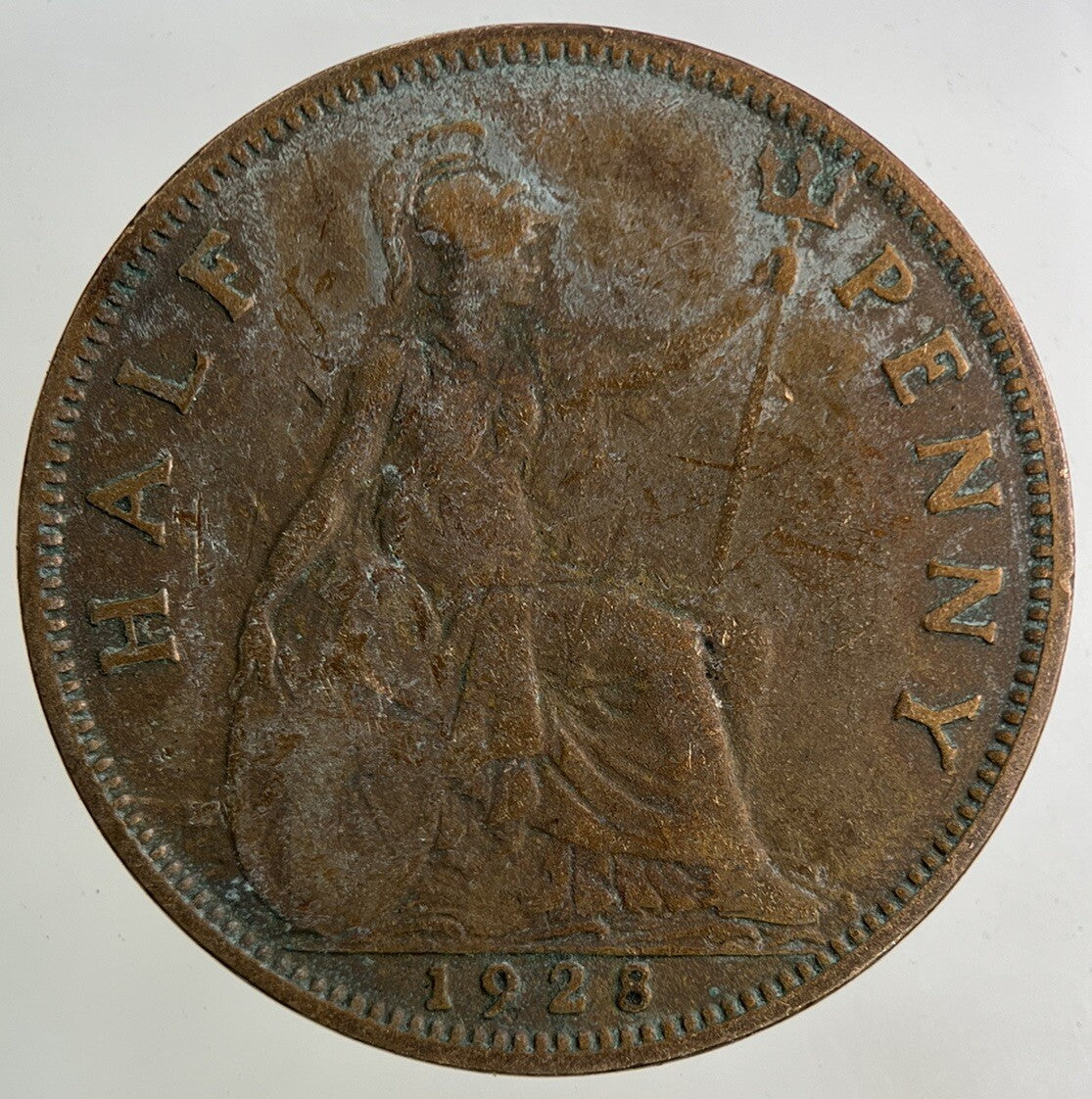 1928 George V Half-Penny Coin | Collectable Grade