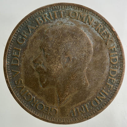 1928 George V Half-Penny Coin | Collectable Grade