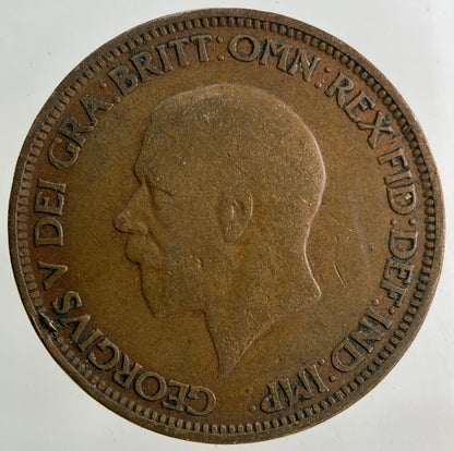 1928 George V Half-Penny Coin | Collectable Grade