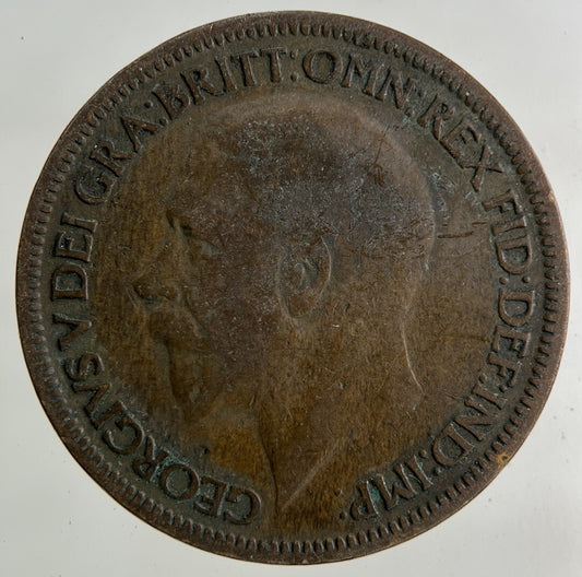 1926 George V Half-Penny Coin | Collectable Grade