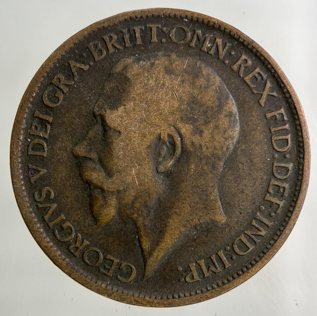 1916 George V Half-Penny Coin | Collectable Grade